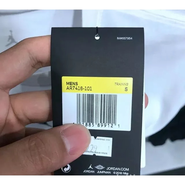 Áo Thun Thể Thao NIKE 100% Chính Hãng JORDAN AR7416 Chất Liệu Nhanh Khô Dành Cho Nam Giới