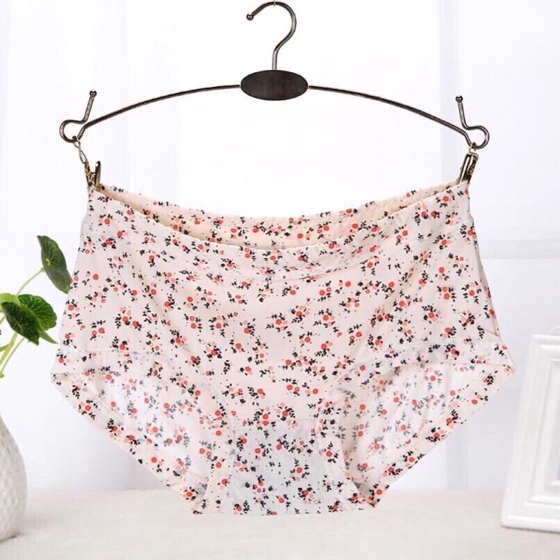 Combo 10 Quần Lót Nữ Đúc Hoa Điều Hòa Thông Hơi Form 40-65kg Siêu Chất