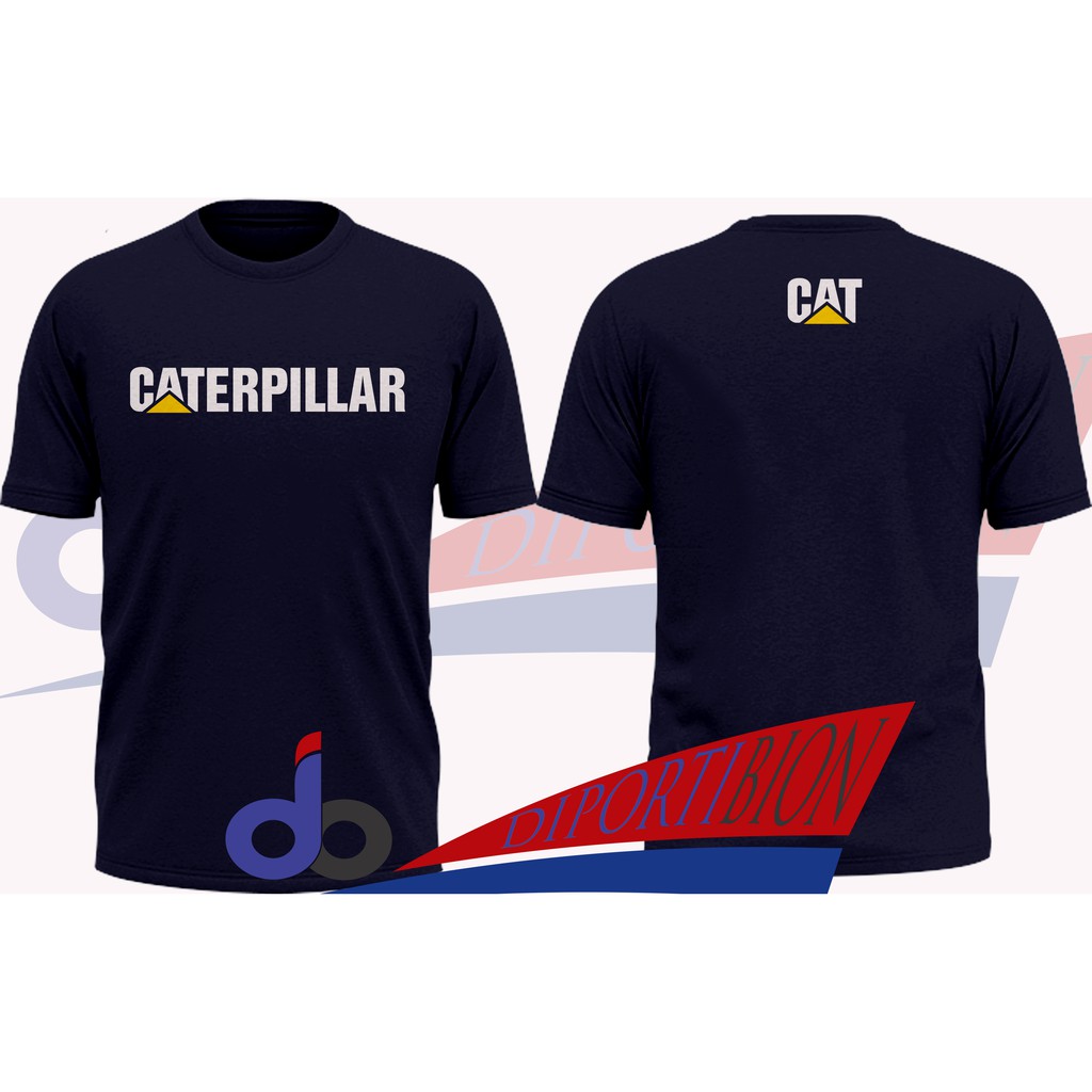 Áo Thun In Logo Caterpillar Độc Đáo Cá Tính