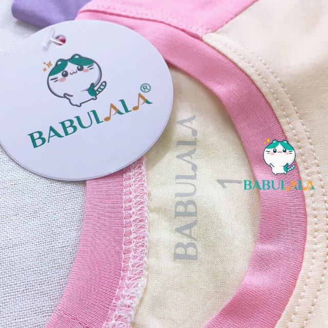 Đồ Bộ Cho Bé Gái Bé Trai BABULALA Vải Thun Lạnh 8-18kg 1 2 3 4 5 Tuổi