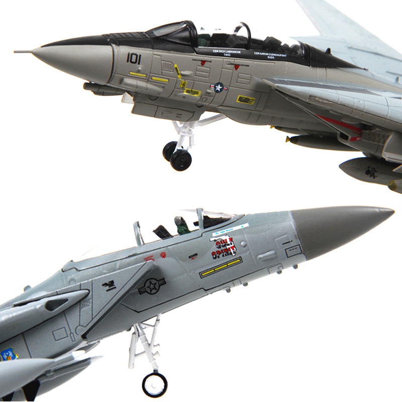 Mô Hình Máy Bay Phản Lực F14 Tomcat Tỉ Lệ 1 / 100 Trang Trí Phòng Khách