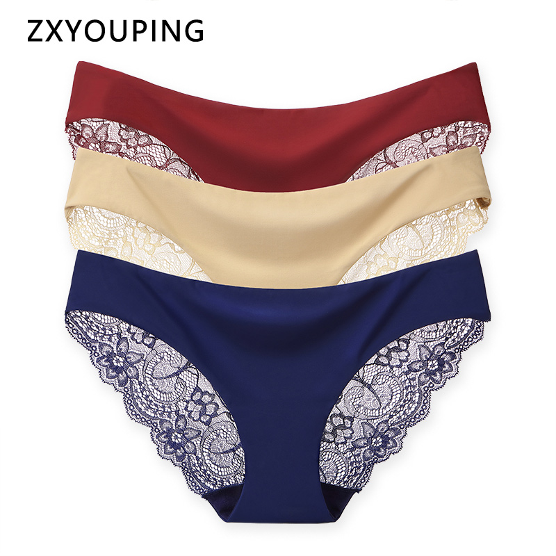 AOFEIQIKE Quần lót phối ren xuyên thấu quyến rũ cho nữ