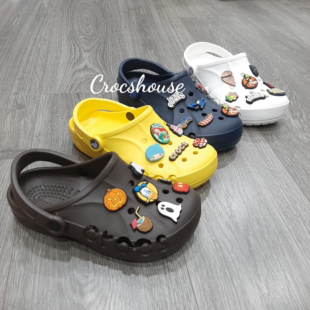 (Chính hãng) Dép sục crocs classic baya nhiều màu unisex - Crocs house