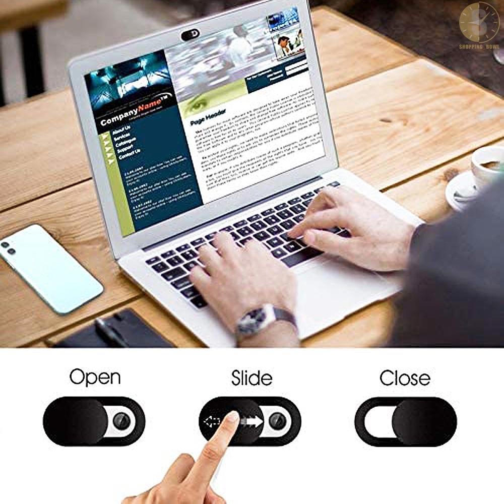 Set 3 Vỏ Bọc Webcam Siêu Mỏng Màu Trắng Chất Lượng Cao Bảo Vệ Riêng Tư Cho Laptop / Máy Tính Bảng | BigBuy360 - bigbuy360.vn