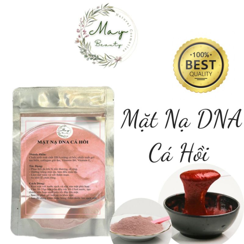 1kg Bột mặt nạ dẻo DNA cá hồi handmade