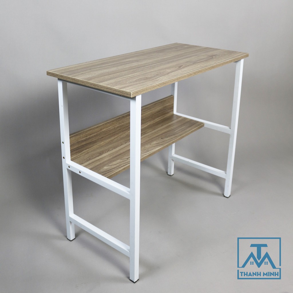 Bàn làm việc ,Bàn Có Kệ Lửng Có Giá Để sách, Hộc Ở Dưới BLKTM (full phụ kiện tuvit lục giác ốc vít) | BigBuy360 - bigbuy360.vn