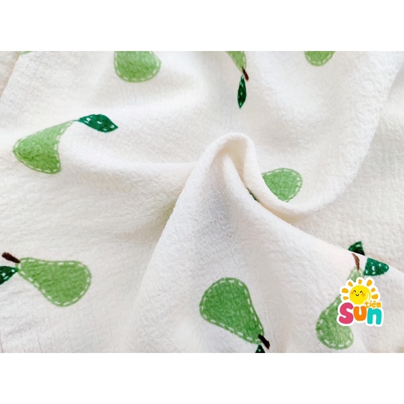 𝗧𝗮̣̆𝗻𝗴 𝘁𝘂𝗿𝗯𝗮𝗻 𝘃𝗮̀ 𝗴𝗶𝗮̀𝘆 𝘃𝗮̉𝗶 Body cho bé gái size 4-12kg  Vải cotton xốp hạt mềm mát