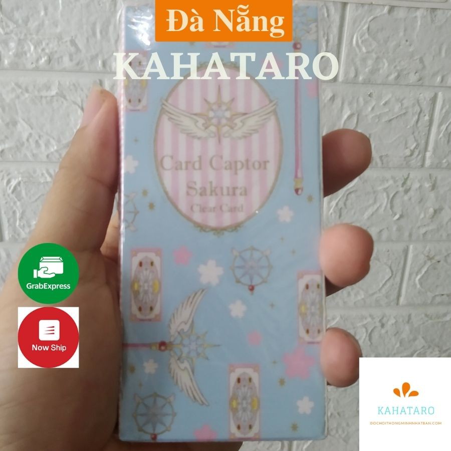 Bài Tarot Clow card cardcaptor Sakura  Kimono Sakura thủ lĩnh thẻ bài 56 lá Cao Cấp giấy cứng in sắc nét