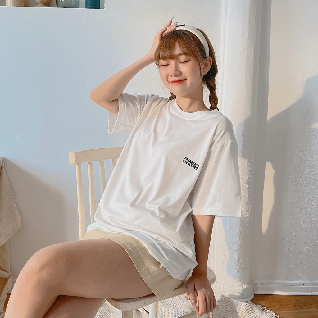 Áo thun tay lỡ FIINALISM nhiều màu form rộng ulzzang unisex - Made by Fiin