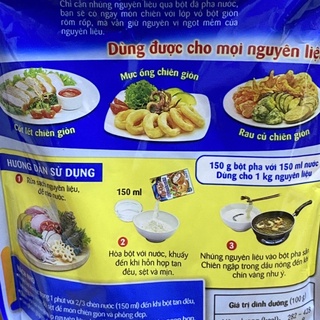 [10 Gói x150g][Chiên Giòn] Lốc Bột Chiên Nêm Sẵn Aji-Quick