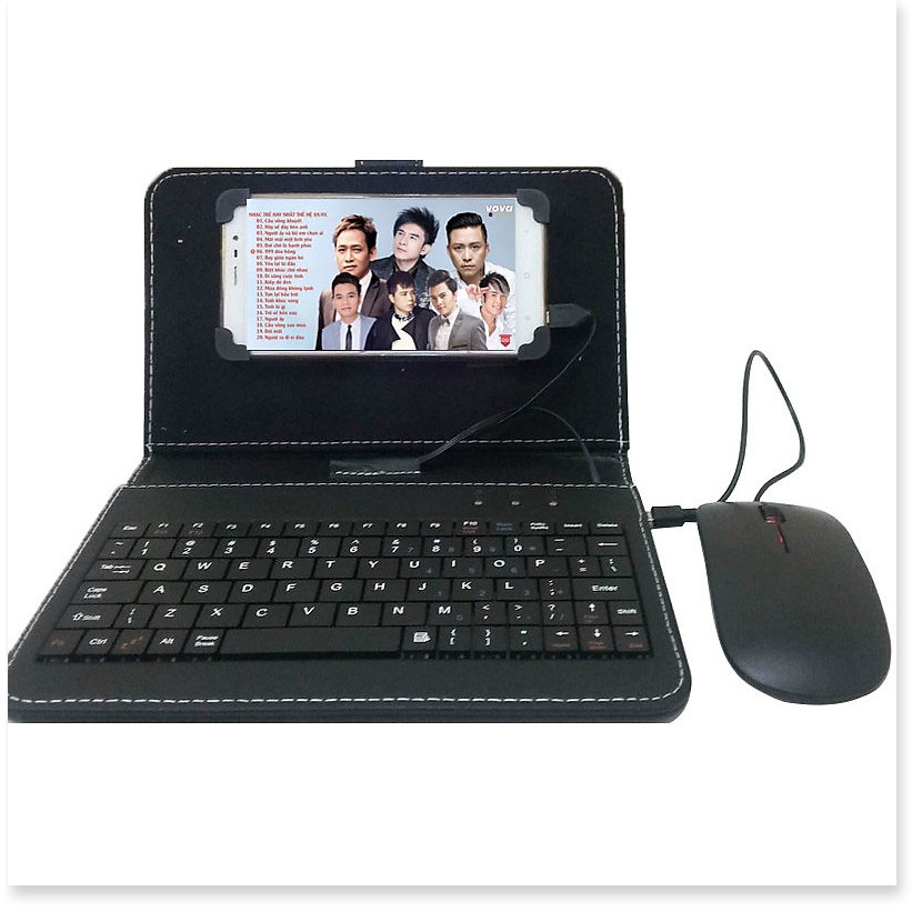 Bao Da Kèm Bàn Phím Tab S6 Lite có chuột ❎hàng chuẩn❎, sang trọng, có đầu kết nối type-C, dành cho điện thoại, máy tỉnh