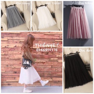 Chuẩn chân váy lưới công chúa tutu ulzzang hình thật + video đẹp