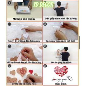 Tranh Dán Tường Mica 3D Hoạt Hình  - trang trí phòng khách, phòng ngủ, quán cafe, trà sữa, phòng chơi cho bé