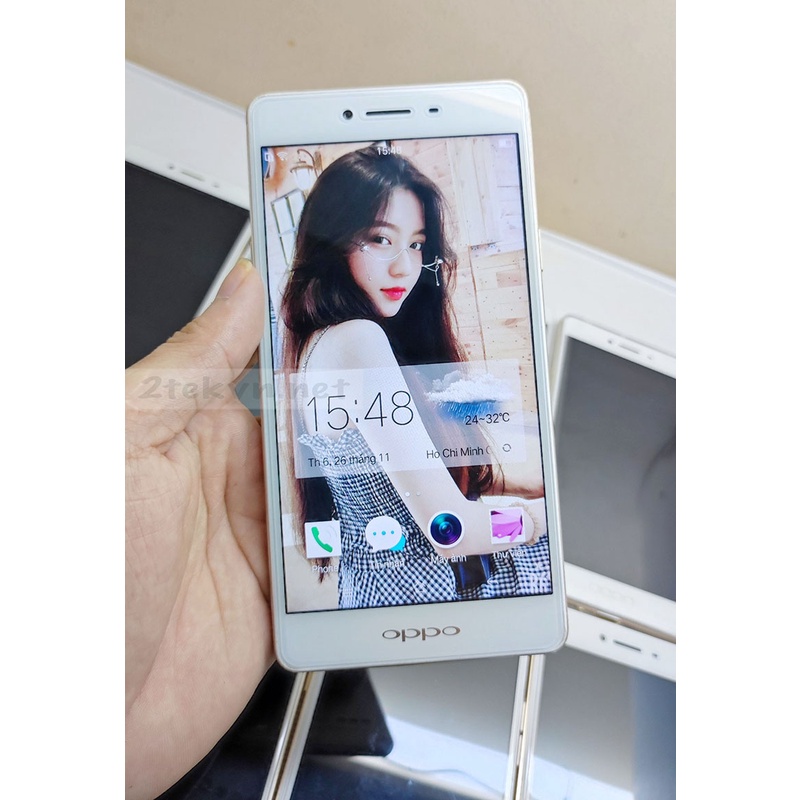 Điện thoại giá rẻ Oppo A53 RAM 2GB bộ nhớ 16GB chơi game mượt