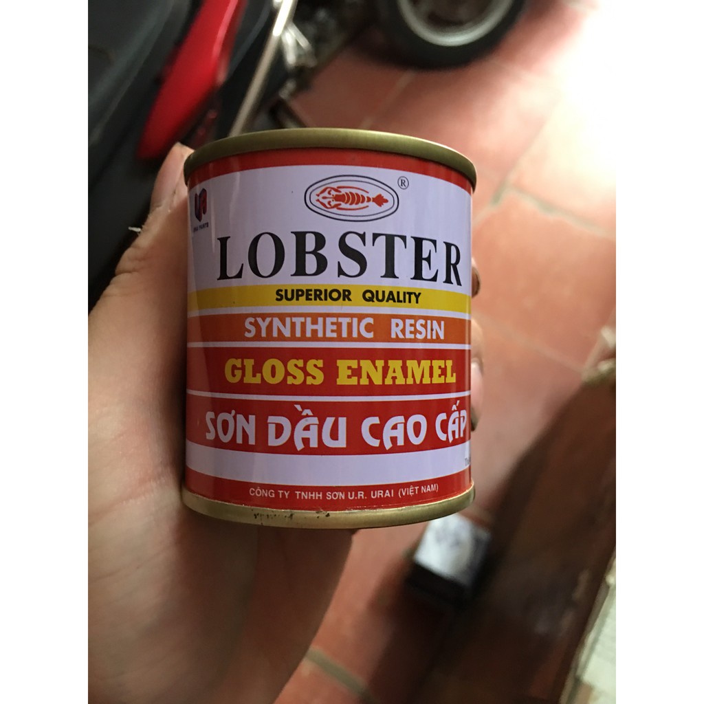 Sơn dầu LOBSTER 70ml nhiều màu tặng kèm Chổi quét