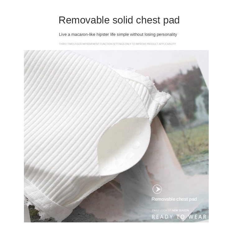 Áo Lót Ren Không Dây Có Mút Đệm Quyến Rũ Dành Cho Nữ