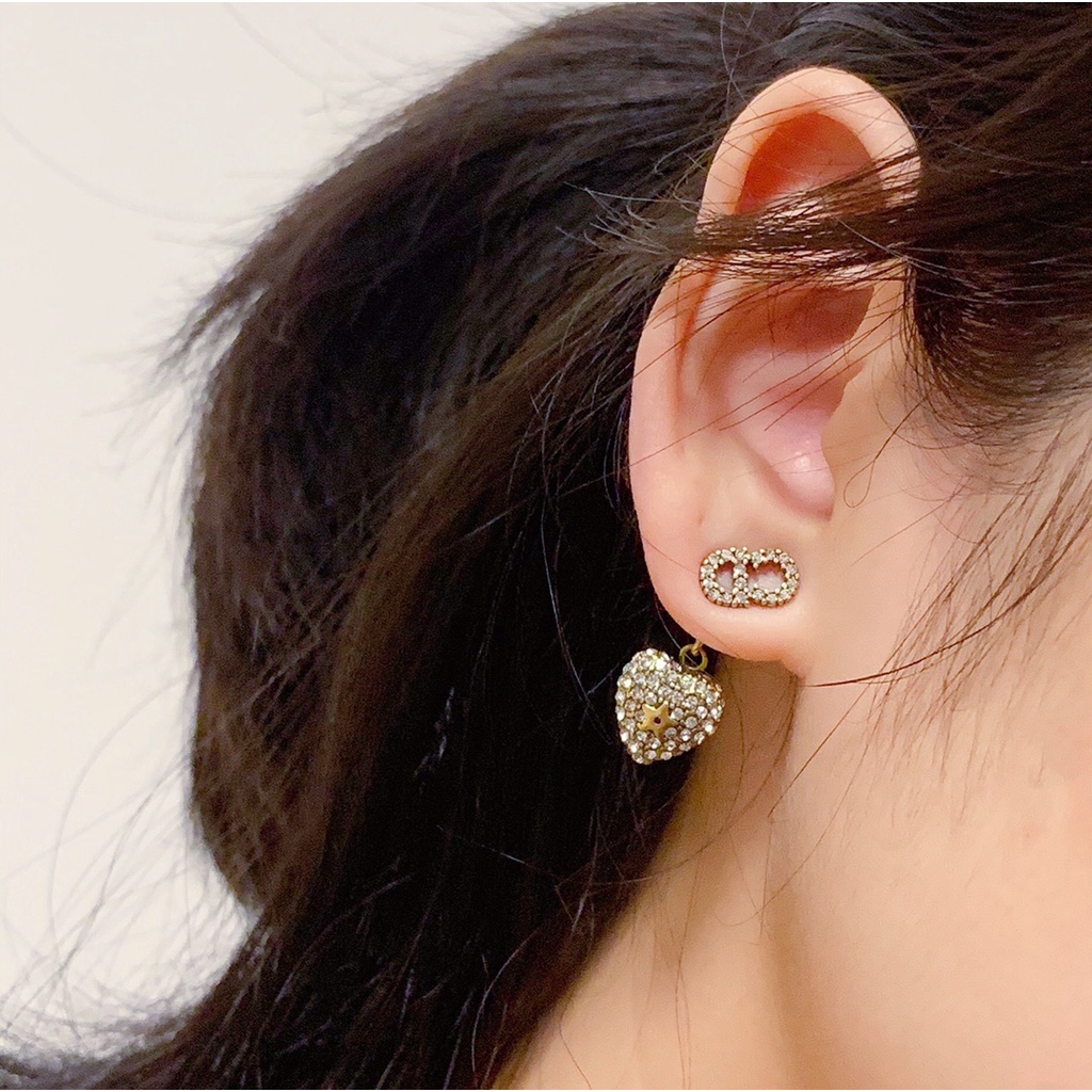 Nhẫn Cặp Bằng Thép Titan Mạ Vàng Hồng S925 Đính Kim Cương Thời Trang