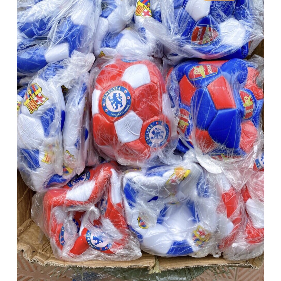 Bóng đá số 2 và số 5 loại đẹp cho bé, bóng dưa hấu