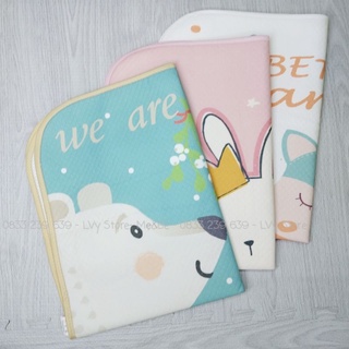 Tấm lót chống thấm 4d cho bé 50x70cm - chiếu lót chống thấm