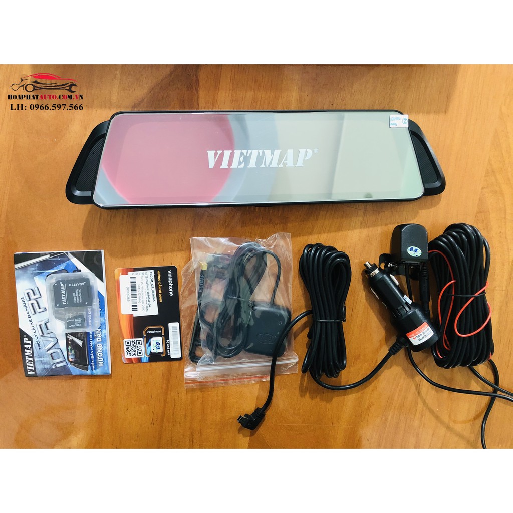 Camera Hành Trình Vietmap P2 - Trợ lí lái xe đa năng, điều khiển bằng giọng nói (Tặng thẻ 32G + Sim 4G) | BigBuy360 - bigbuy360.vn