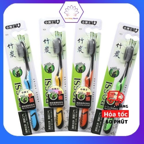 Bàn chải đánh răng Bossi Hàn Quốc 921 Hàn Quốc [ Bàn chải than tre hoạt tính ]