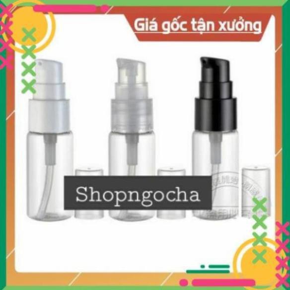 Chai Chiết Mĩ Phẩm ❤ TOP GIÁ RẺ ❤ Chai nhựa pet xịt giọt 20ml chiết mỹ phẩm , , phụ kiện du lịch