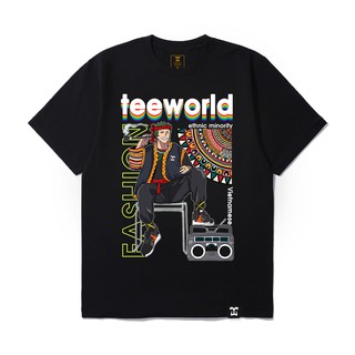 Áo thun Teeworld Zoro x Teeworld Street Style Đen Trắng Form Rộng Unisex Nam Nữ