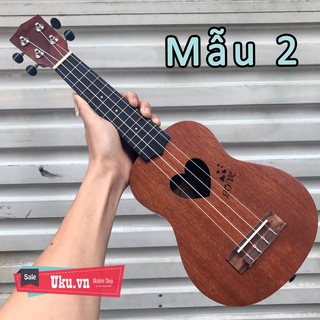 [ẢNH THẬT] ĐÀN UKULELE SOPRANO GỖ HỒNG ĐÀO