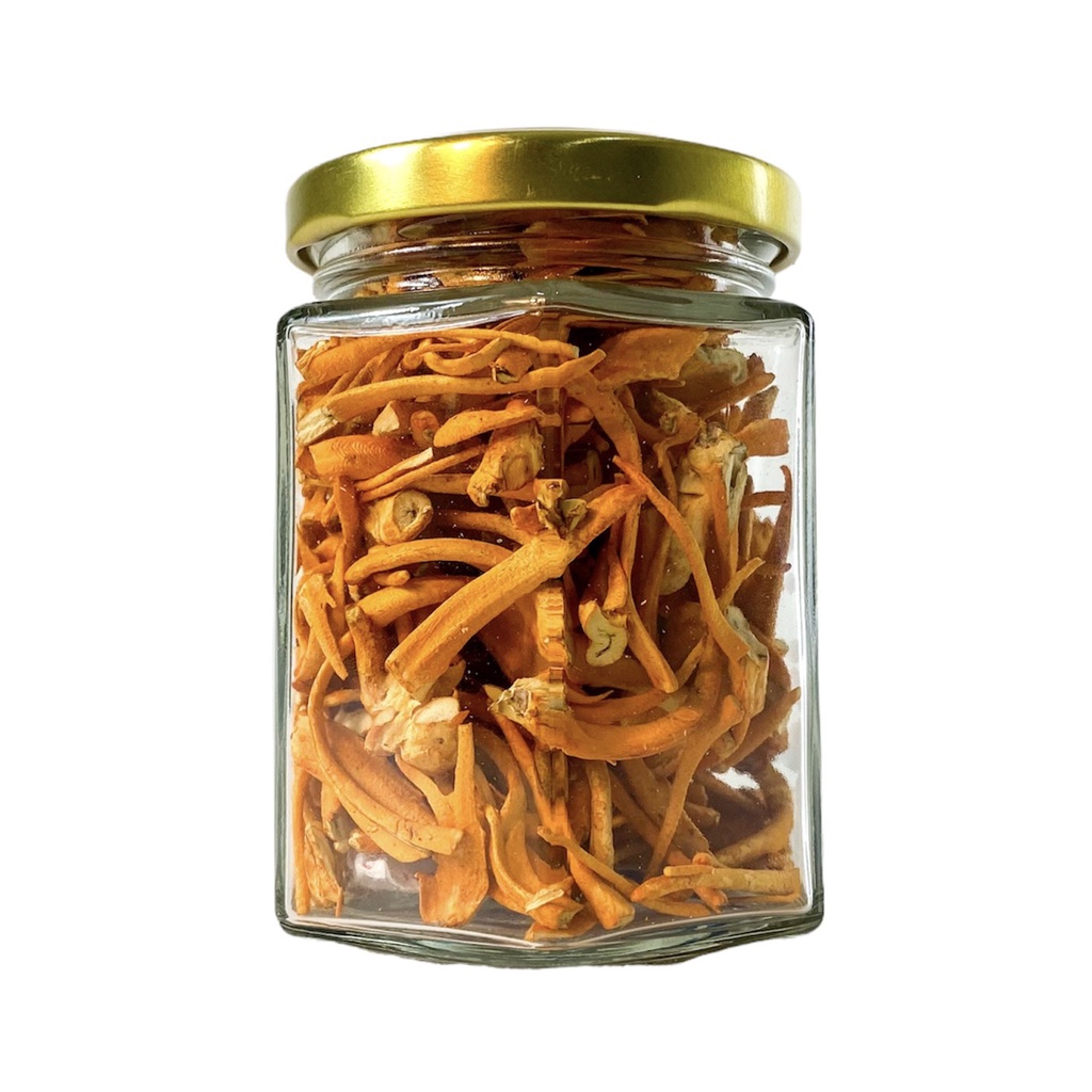 Nấm Đông Trùng Hạ Thảo khô sấy thăng hoa Fungi 10g sợi ngắn - Dược Thảo Fungi