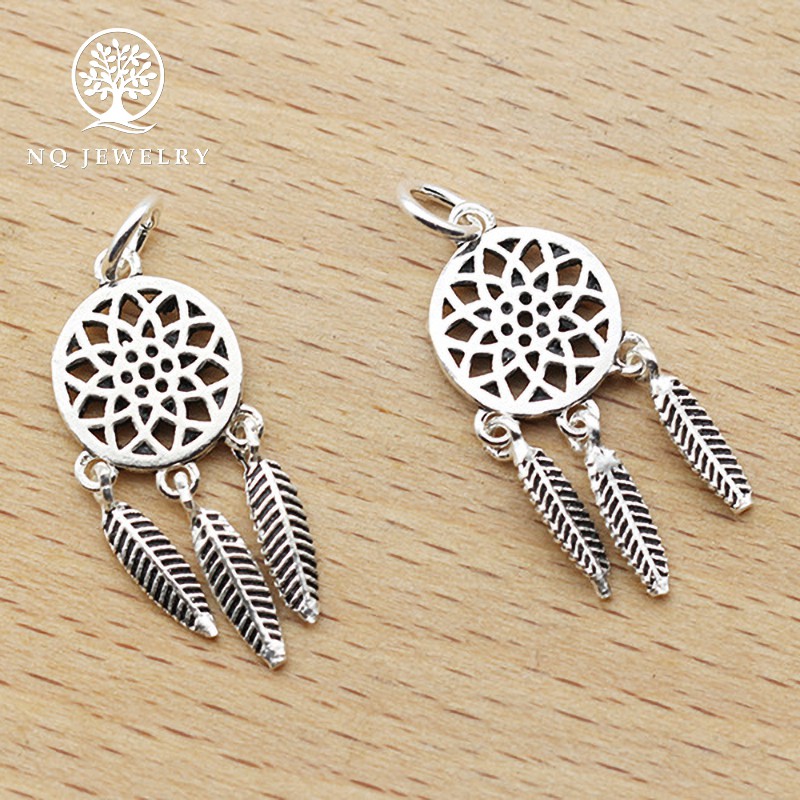 Mặt dây chuyền bạc Dream catcher