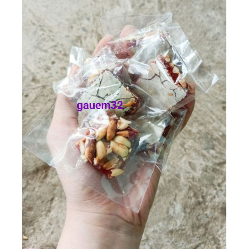 500g -Kẹo chuối vuông bánh tráng phộng đặc biệt Bến Tre