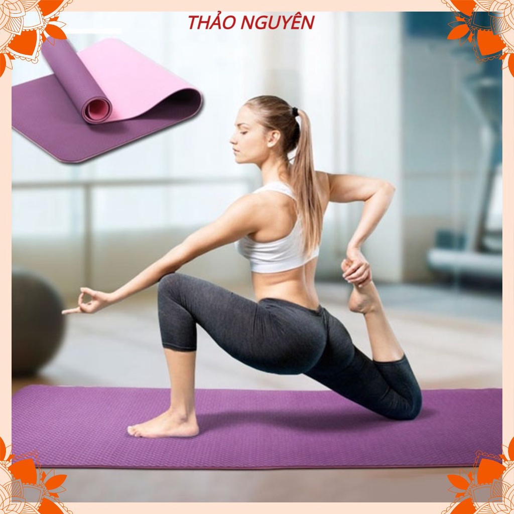 THẢM TẬP YOGA TPE 173cm x 61cm x 0.6cm