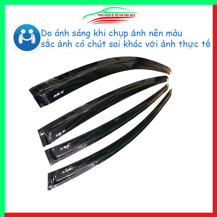 Vè che mưa cho xe ô tô HRV 2018-2020 vè đen bảo vệ trang trí xe
