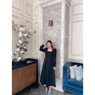 Váy đen tiểu thư dáng dài