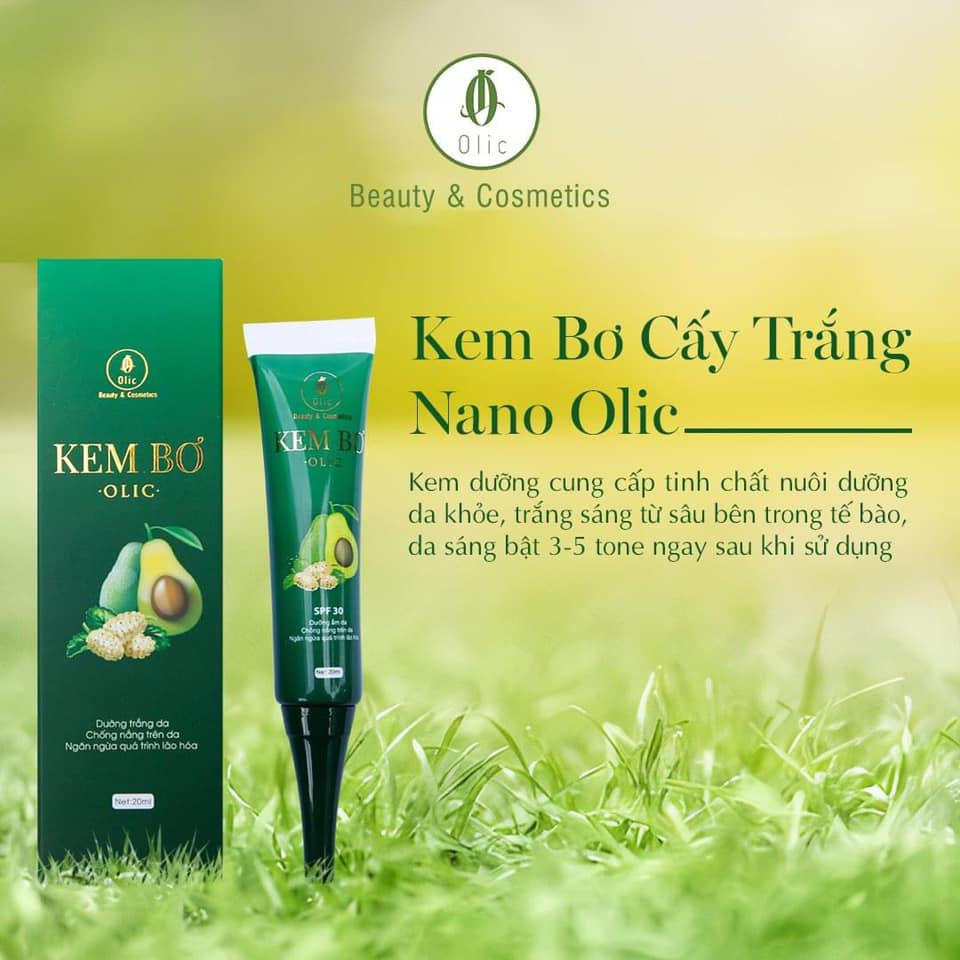 Kem bơ cấy trắng nano olic mẫu mới | BigBuy360 - bigbuy360.vn