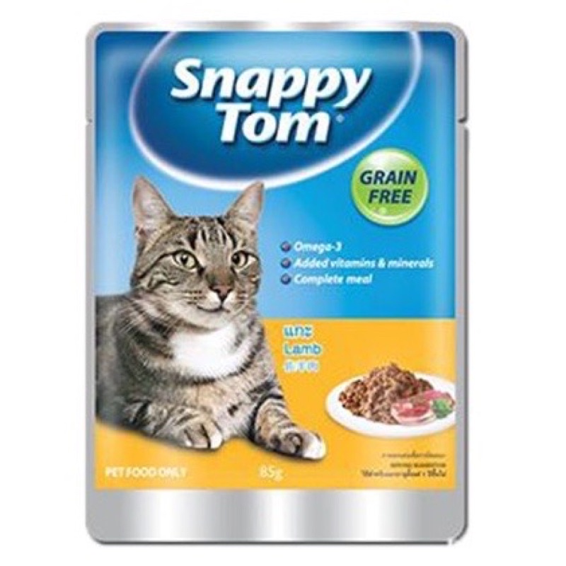 Pate Snappy Tom trái cây gói 70gram đủ vị