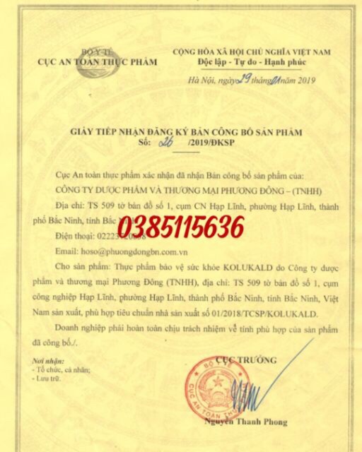 Viên Uống Giải Rượu Kolukald