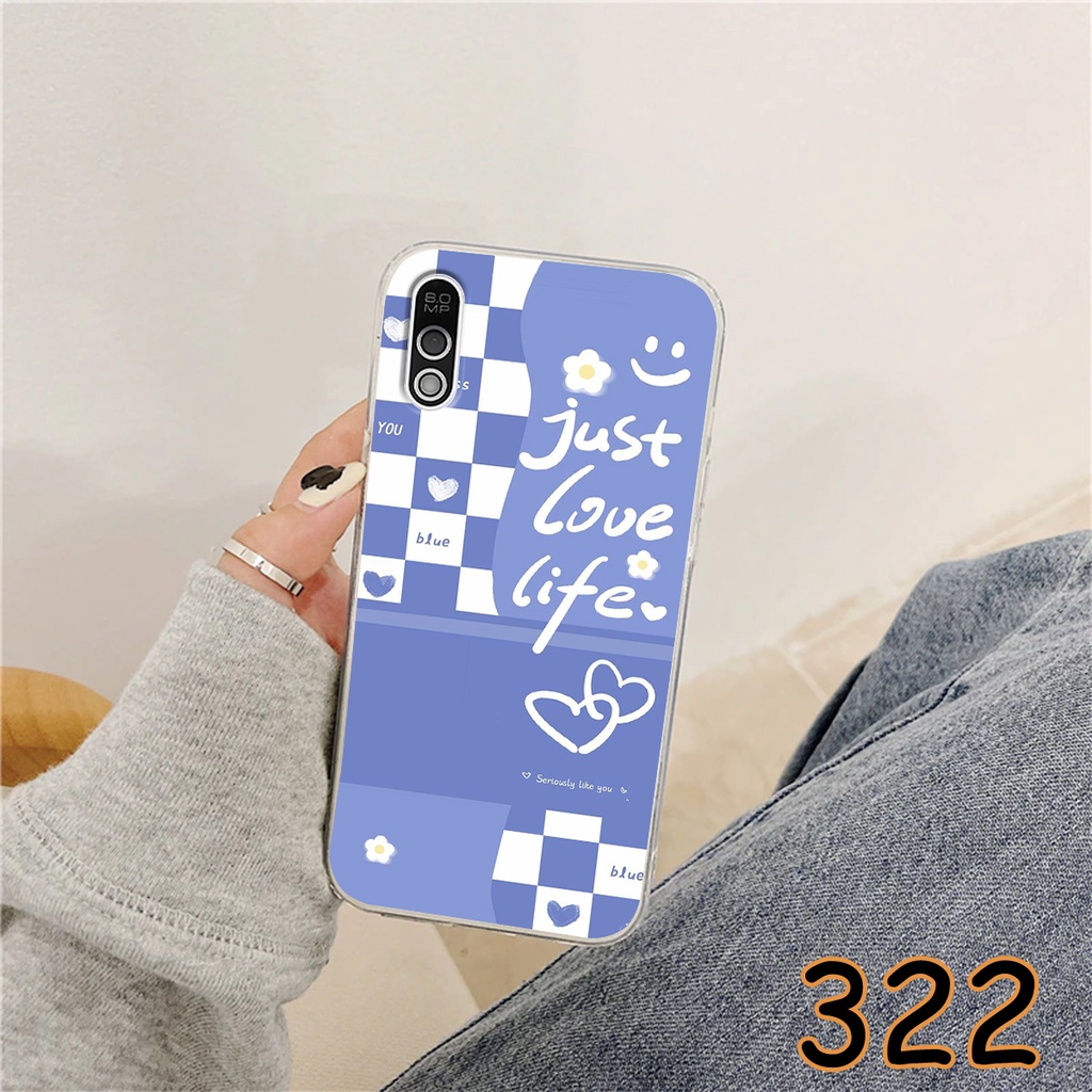 Ốp Lưng Vsmart Bee 3 - Vsmart Bee in hình họa tiết caro  - Chất liệu Silicon siêu bền, sang trọng