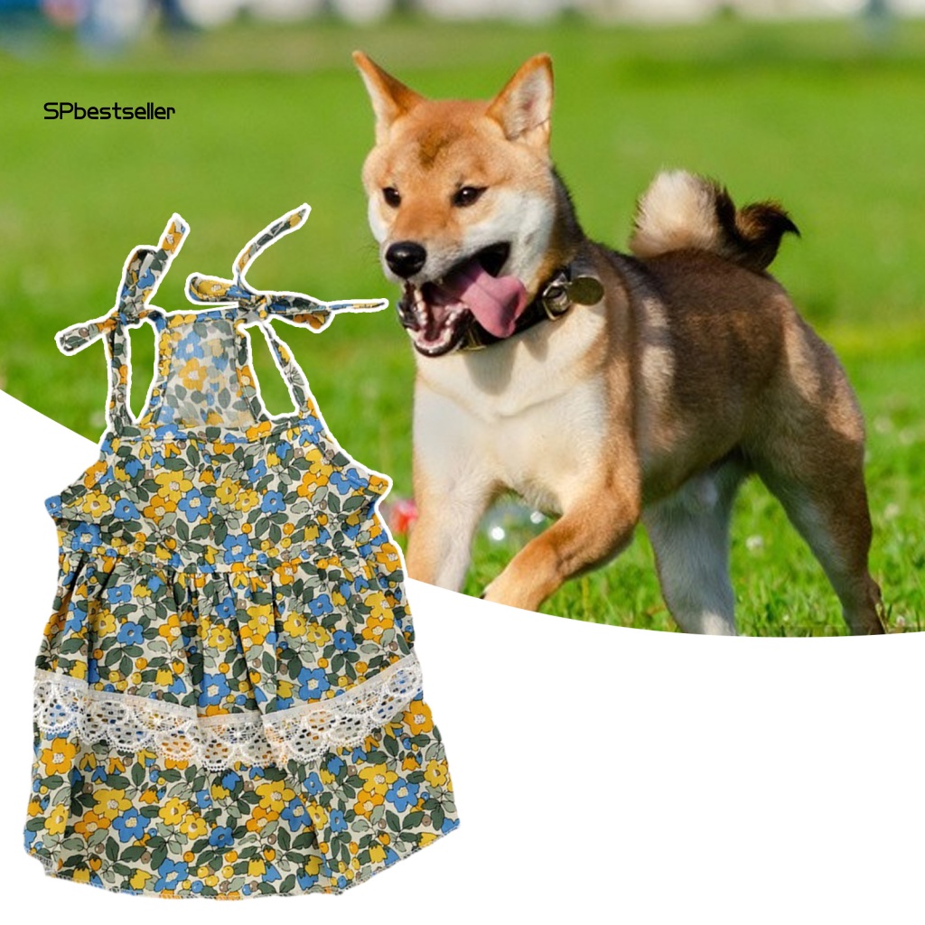 Đầm Hóa Trang Công Chúa Nhỏ Mềm Mại Thời Trang Xuân Hè Cho Thú Cưng