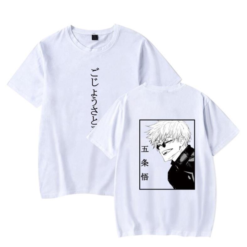 GIÁ TẠI XƯỞNG   Mẫu áo thun Satoru Gojo Anime độc đẹp siêu ngầu