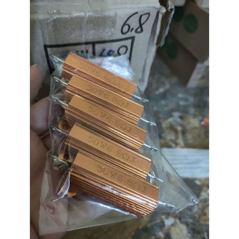 điện trở nhôm 6.8om 50w