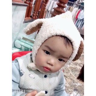 Mũ len cừu bé trai bé gái