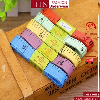 Thước dây đo eo, đo chiều cao - thước dây may đồ - phụ kiện may mặc