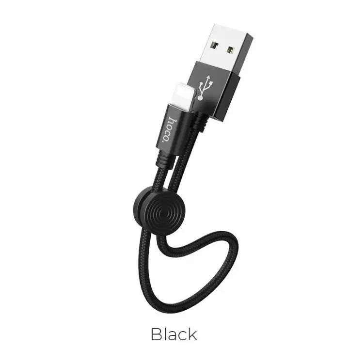 Cáp Sạc Iphone💝DÂY DÙ💝Dây Sạc Hoco X35 Cáp Sạc Ngắn 25cm Hỗ Trợ Sạc Nhanh 2.4A Cho Iphone Lightning/ Micro USB/ Type-C