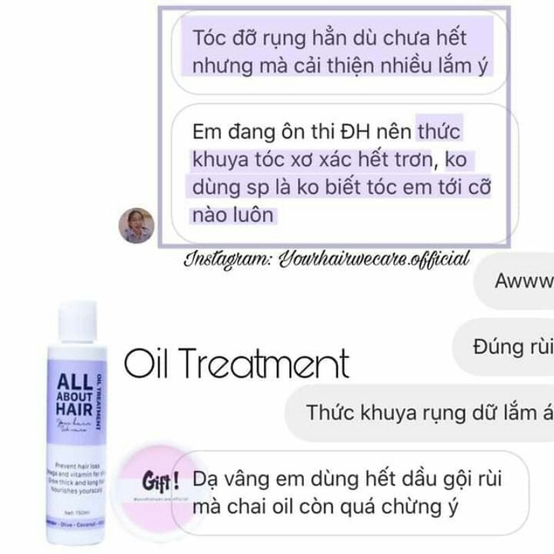 Ủ Kích Mọc Tóc oil treatment tặng kèm hủ hair repair | 🎁 Tặng mũ trùm ủ tóc | BigBuy360 - bigbuy360.vn