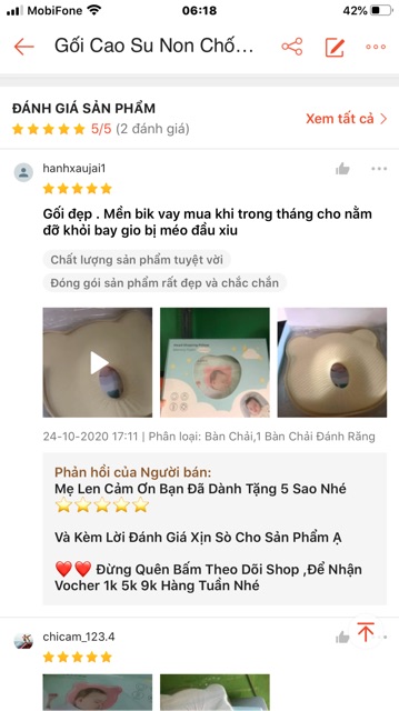 Gối Cao Su Non Chống Bẹp Đầu ✔ Chống Móp Méo Đầu ✔ Chống Vẹo Cột Sống Cho Bé