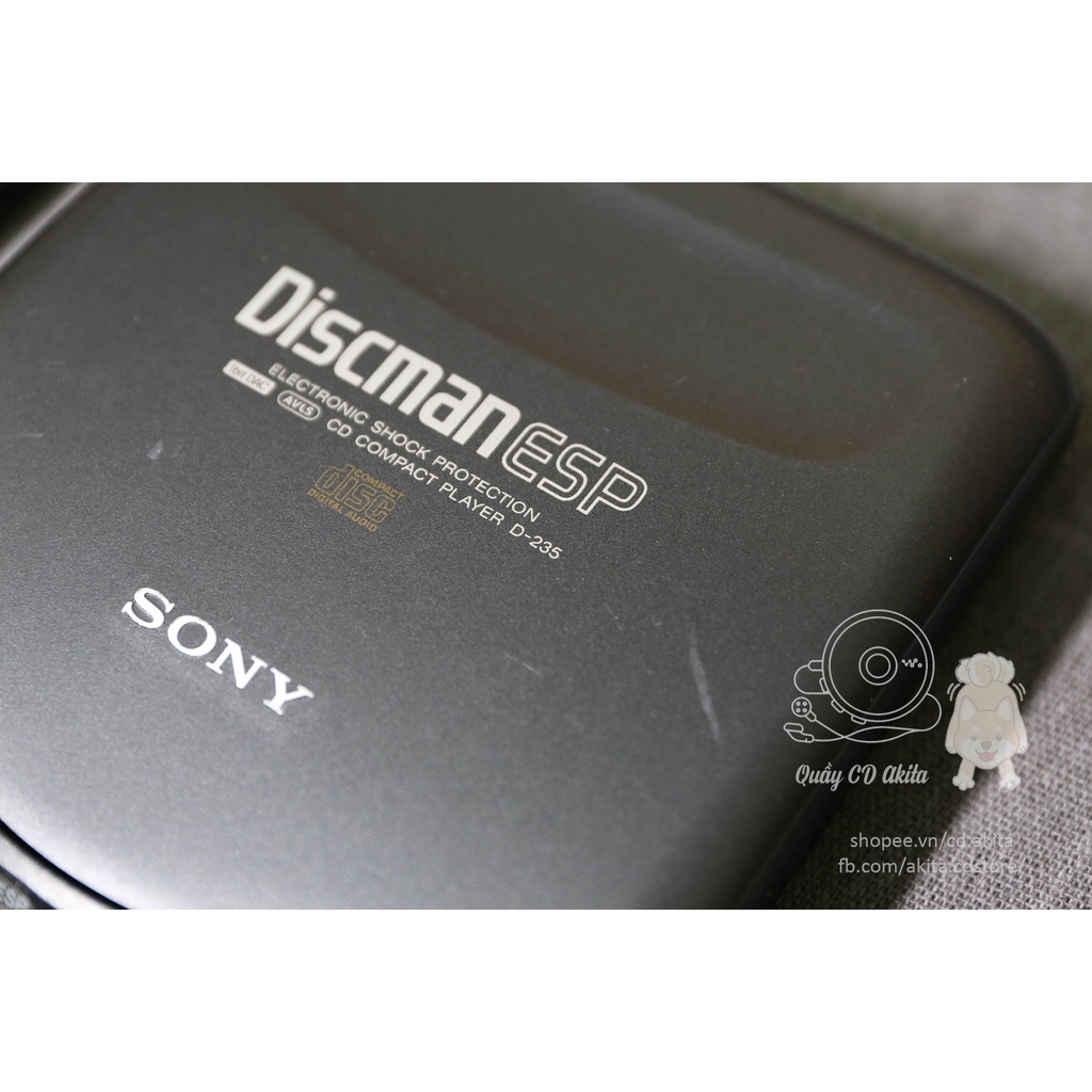 Máy nghe đĩa CD Sony Dicsman D-235