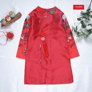 Áo dài ngọc bội bé trai