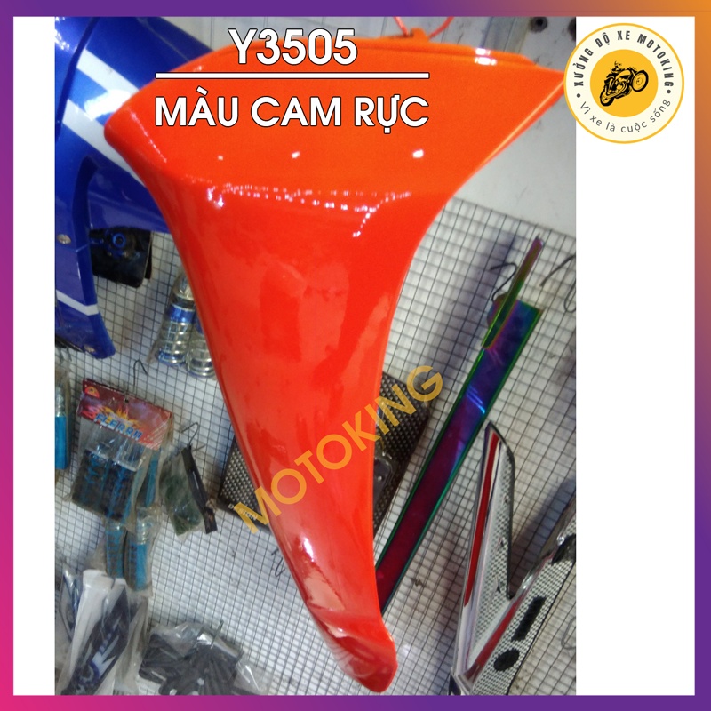 Sơn Samurai màu cam rực Y3505 - chai sơn xịt cao cấp dành cho sơn xe máy