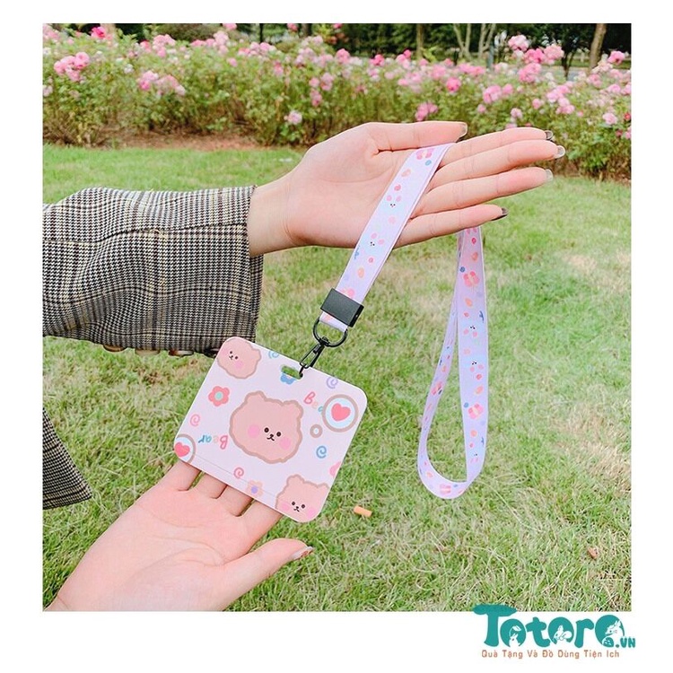 Dây đeo thẻ/ điện thoại Totoro, Stitch và hoạt hình khác